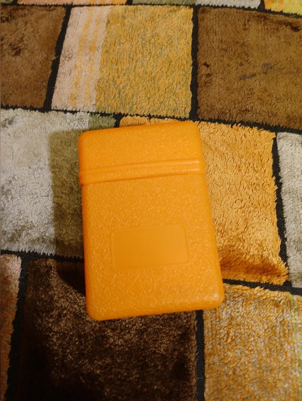 Compact Orange Camping Stove - Portable Play Accessory